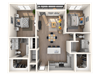 B2 Floor Plan B2 Floor Plan | The District at Rosemary